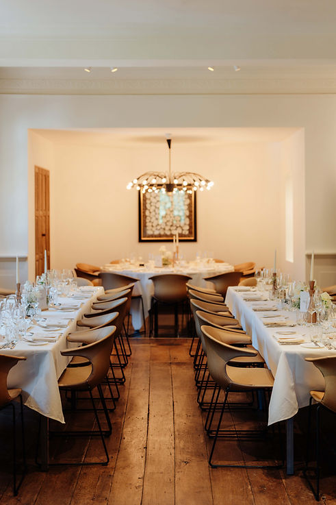 Clos St.Denis Wedding Dinner in The Oyster Room