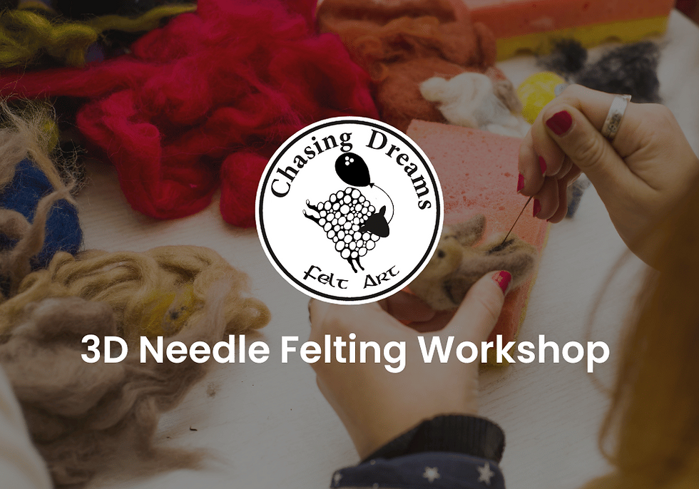  3D Needle Felting Workshop