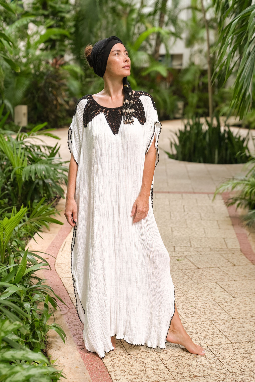 Kaftán Hojas Espuma