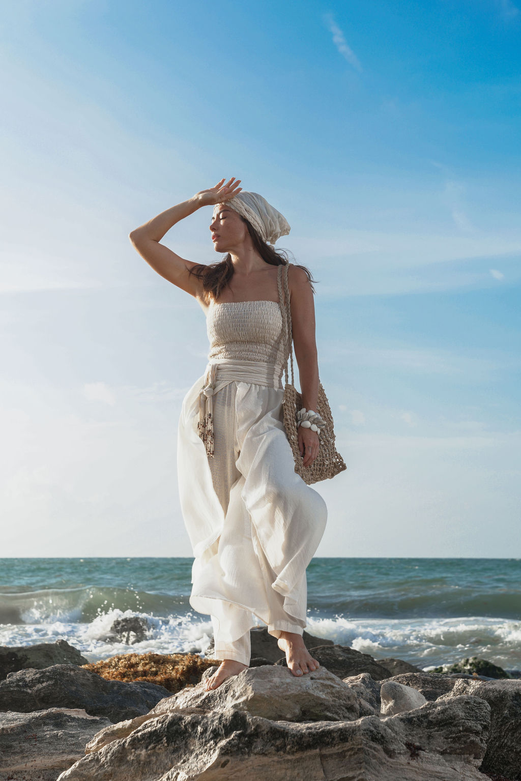 Falda Escarolas con Pantalón