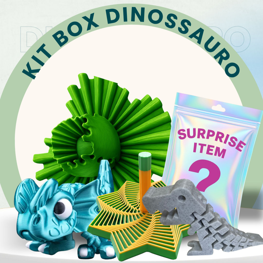 Kit Box Sensorial Dinossauro