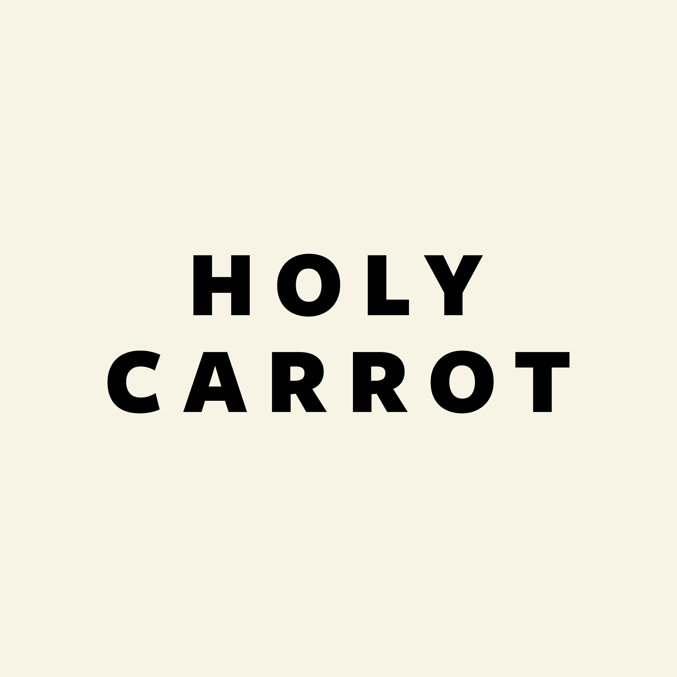 Holy Carrot Portobello