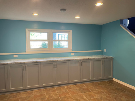 Finished - Shawnee Basement Remodel