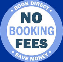 Don't pay booking fees- Book directly with us and SAVE $$