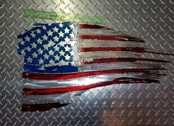 Tattered American Flag
