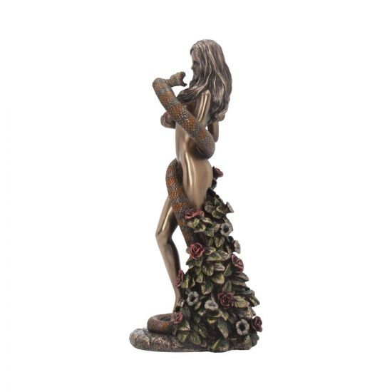 Thumbnail: Original Sin Bronze Figurine Biblical Eve Snake Forbidden Fruit by James Ryman