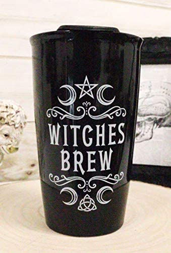 Witches Brew Ceramic Travel Mug