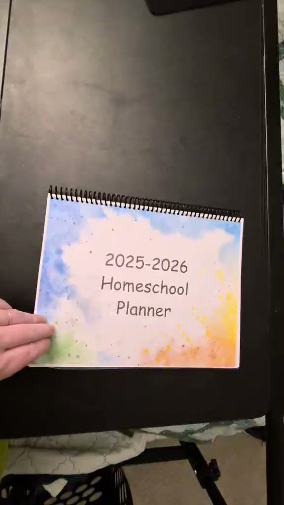 Thumbnail: 2026 Homeschool Planner (Parent) Flip Though Video