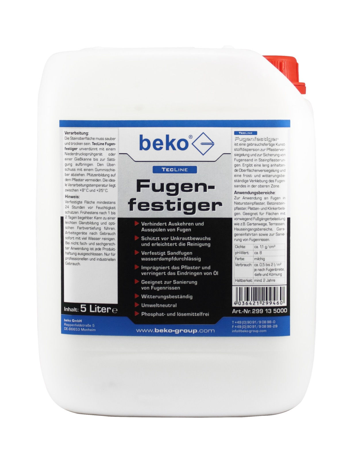 Beko TecLine Stabilisateur de joints 5 L