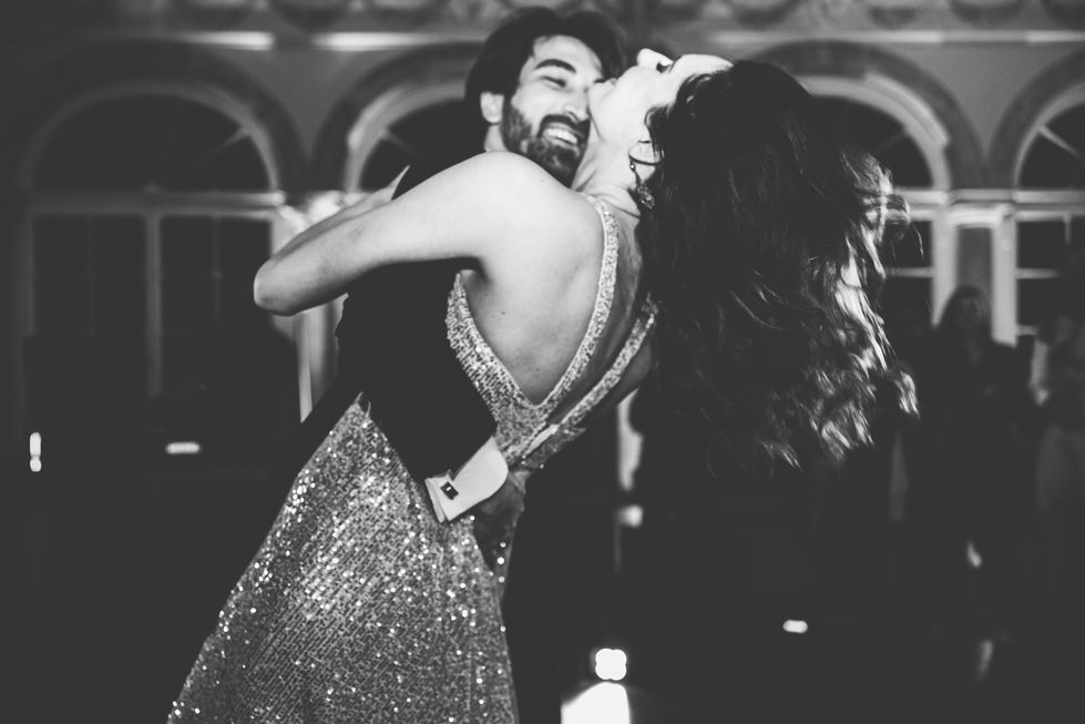 Wedding in Sintra at Casa dos Penedos, Portugal, photographed by Sofia Rocha, head founder and leader photographer of Rokas Photography, Portugal photographers, hands, church, love, emotion, just married, couple, party, dance