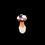 Thumbnail: Blue Sky Glass - Mushroom Wine Stopper