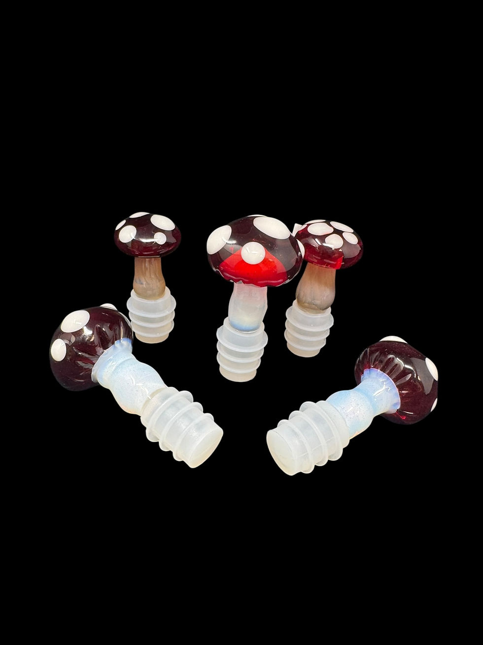 Blue Sky Glass - Mushroom Wine Stopper