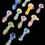 Thumbnail: Blue Sky Glass - Frit Spoon