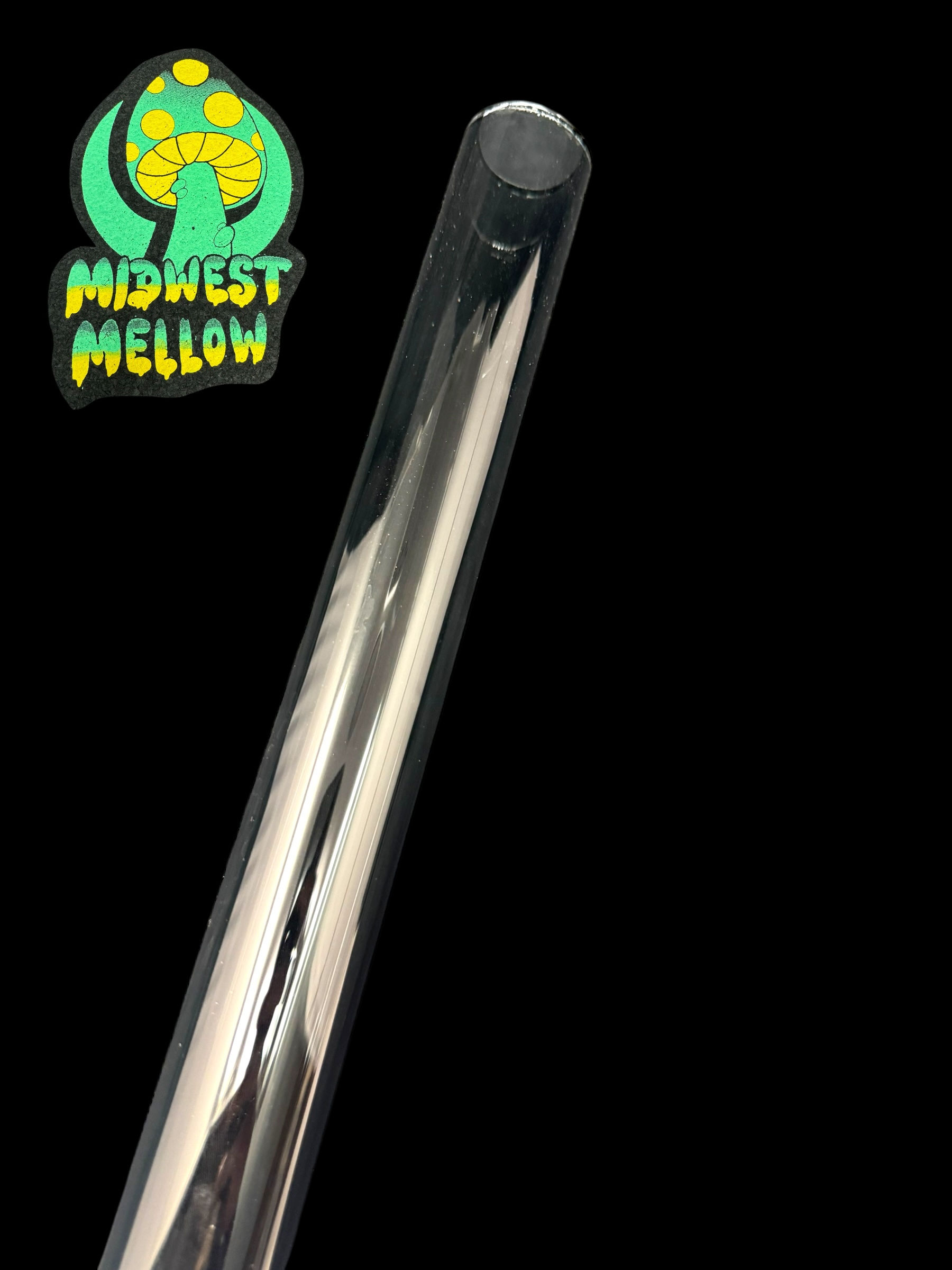 Chinese - 38mm x 4mm Tubing - Trans Black