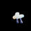 Thumbnail: Blue Sky Glass - Stormy Cloud Pendy