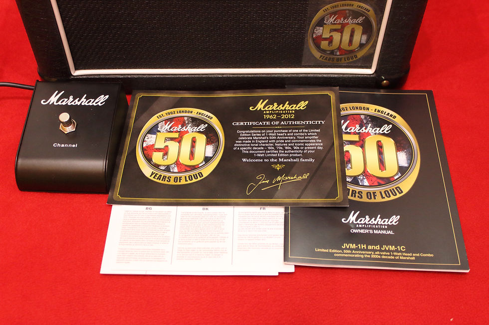 Miniatura: Marshall JVM-1C 50th Anniversary Ltd Ed