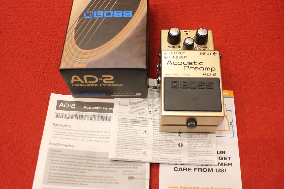 Miniatura: Boss AD-2 Acoustic Preamp