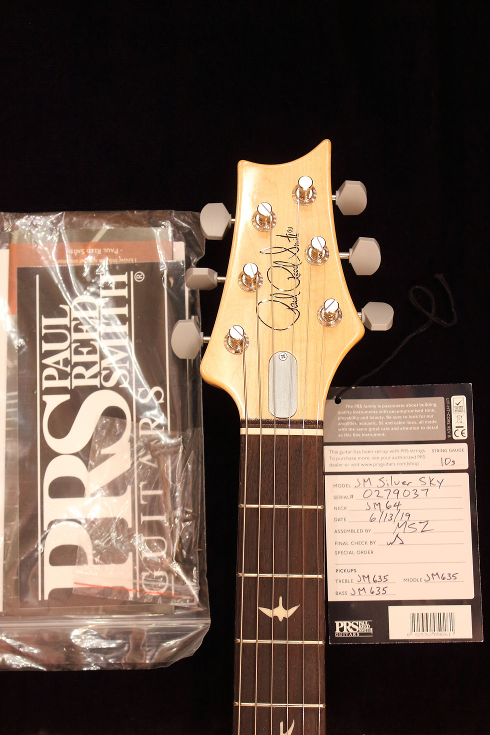 Miniatura: PRS John Mayer Silver Sky Dodgem B