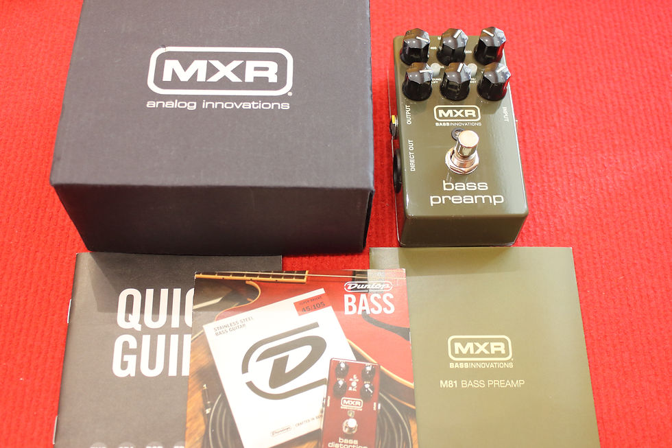Miniatura: MXR M81 Bass Preamp