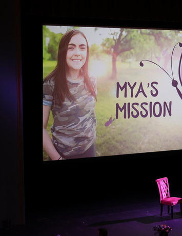 Stage at the Fargo Theater - "My Empty Chair"