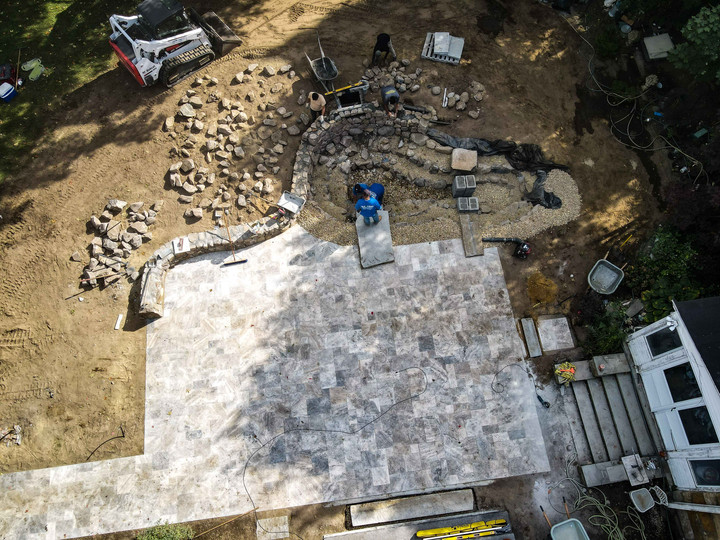 Pond View Estate - North Reading - Pool Area Pond & Water Features