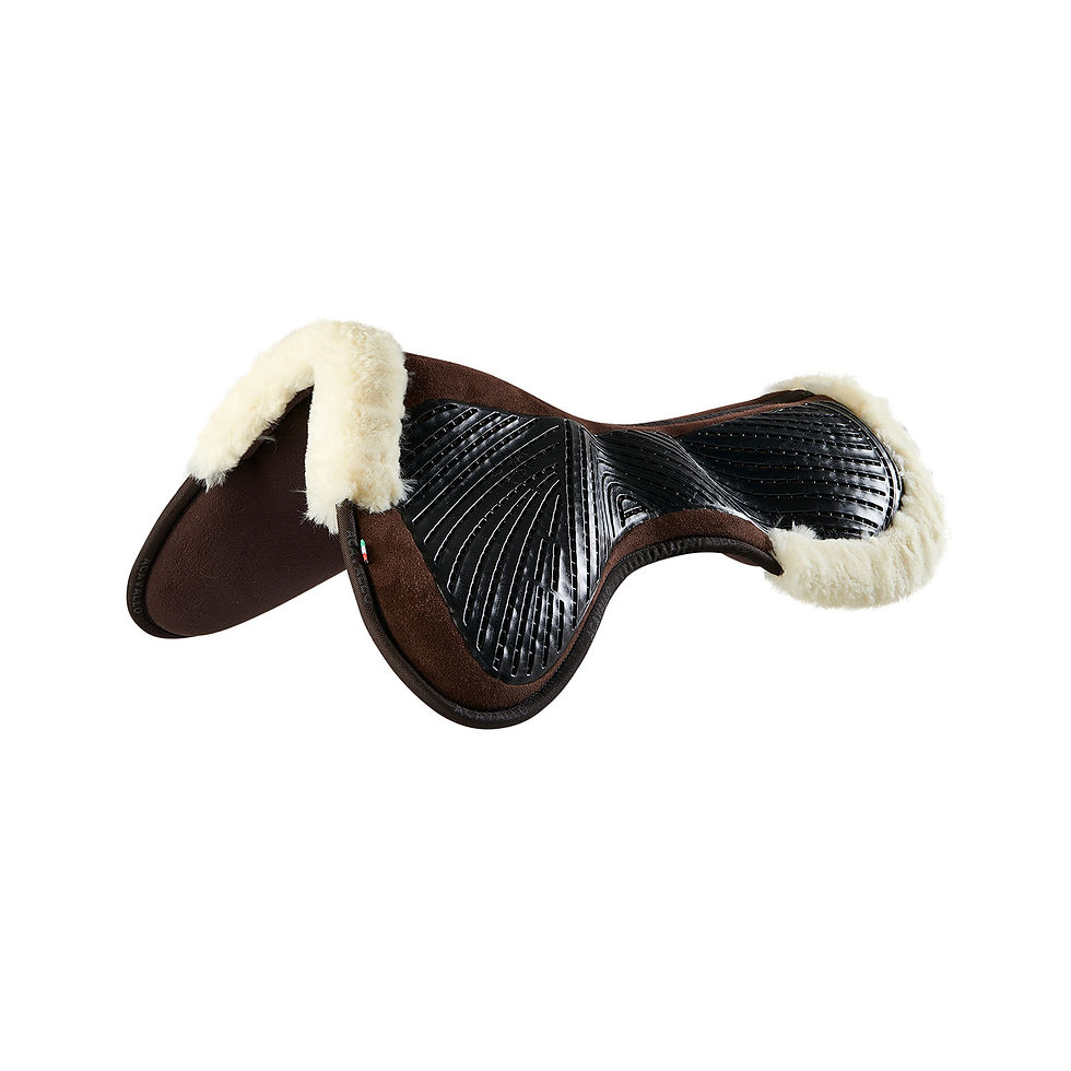 Thumbnail: Acavallo Close contact classic gel pad in memory foam with eco-wool 