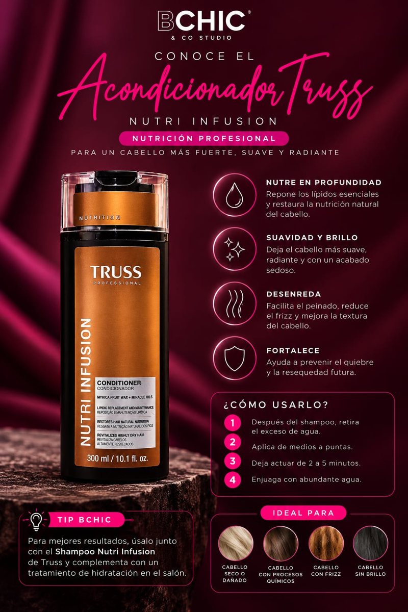 Acondicionador Truss Nutri Infusion 300 ml