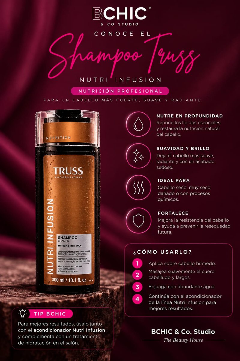 Shampoo Truss Nutri Infusion 300 ml