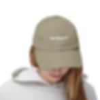 Thumbnail: Unisex Distressed Cap- Dine Allergy Safe logo