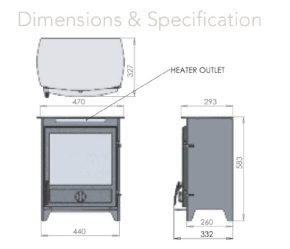 Thumbnail: Alcaston Electric Stove