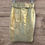 Thumbnail: Genuine Leather Metallic Gold Skirt