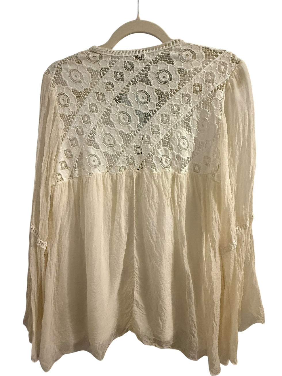 Thumbnail: Cream Lace Meadow Top