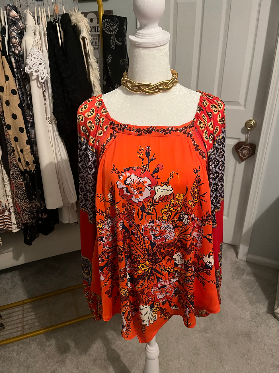 Thumbnail: The Free People Positano Printed Blouse