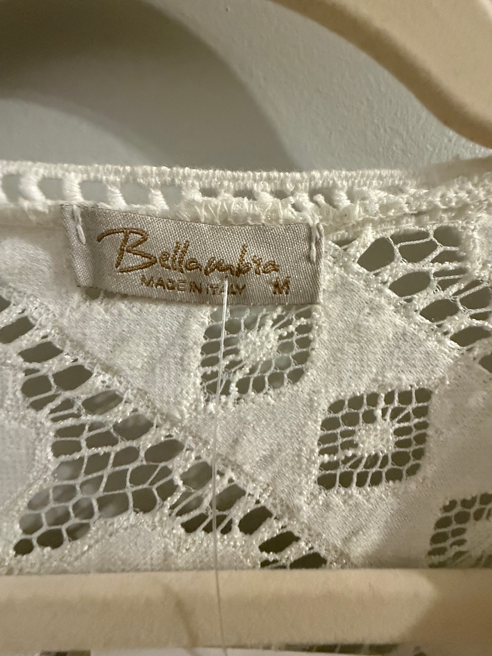 Thumbnail: Cream Lace Meadow Top