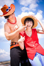 Ace e Luffy - One Piece