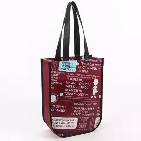 Round Corner Non-Woven Tote