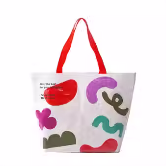 Woven PP Boat Shaped Bag