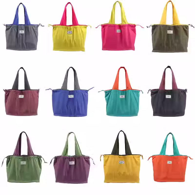 Thumbnail: Polyester Foldable Shopping Bag With Multiple Pockets