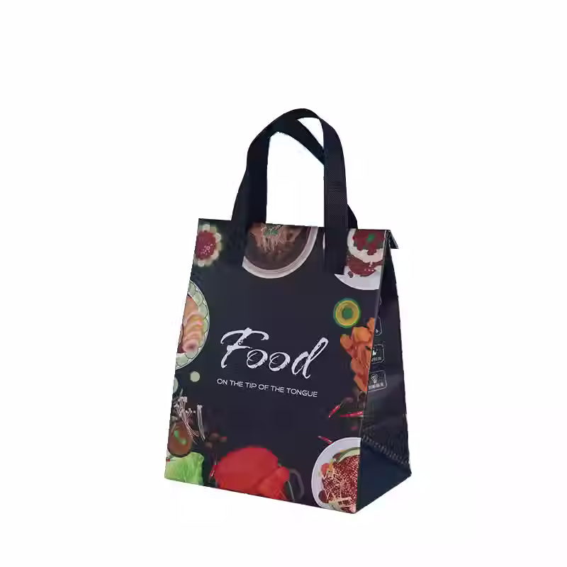 Thumbnail: Insulated Food Delivery Cooler Shopping Bag