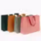 Recycled Nonwoven Shopping Tote Bags