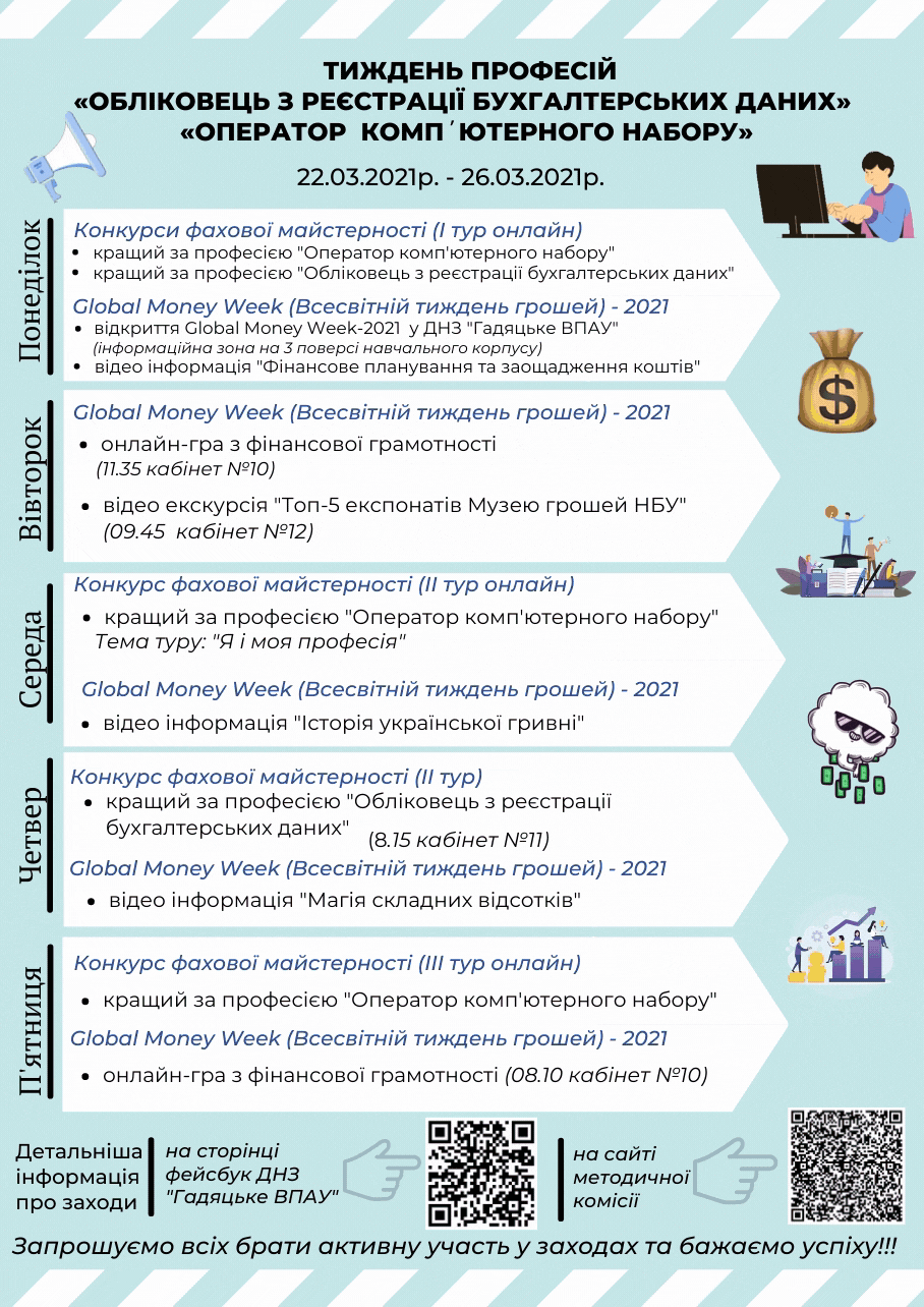 ТИЖДЕНЬ ПРОФЕСІЙ «ОБЛІКОВЕЦЬ З РЕЄСТРАЦІ