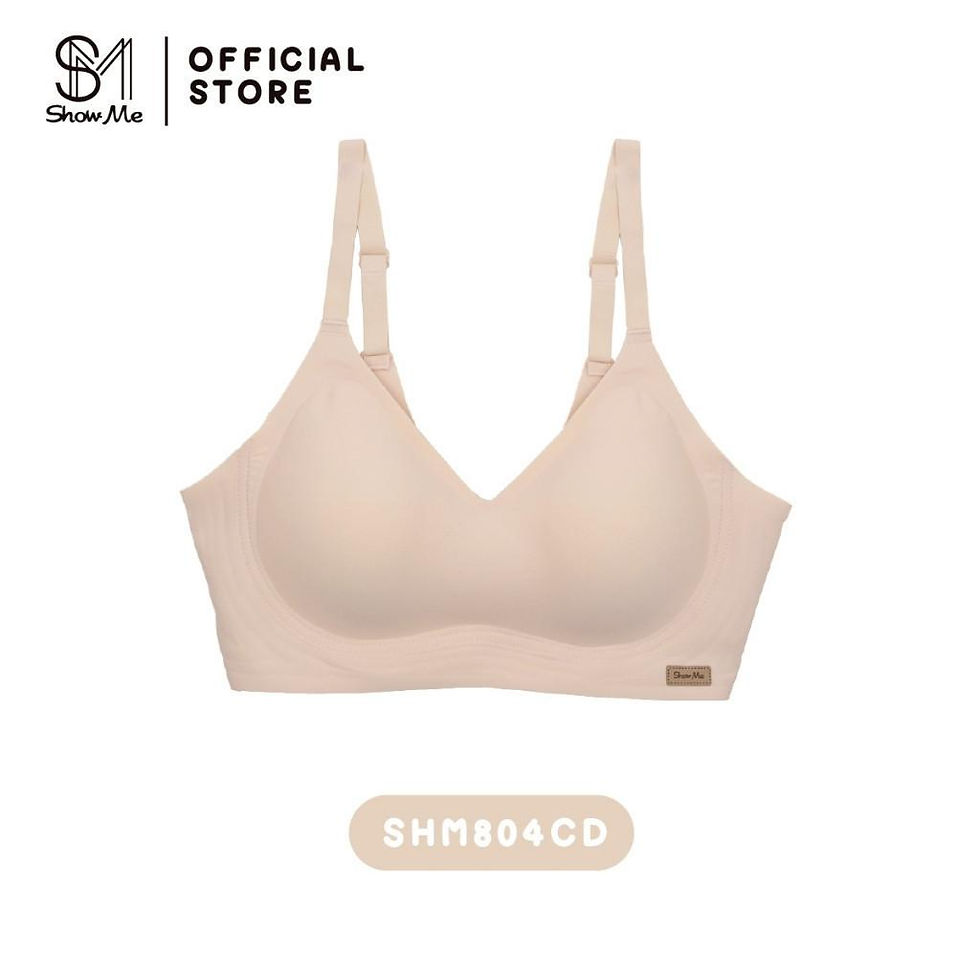 Thumbnail: [SHM804] Show me เสื้อชั้นใน ไร้โครง ไร้ขอบ มีตะขอหลัง รุ่น  Perfect BRA