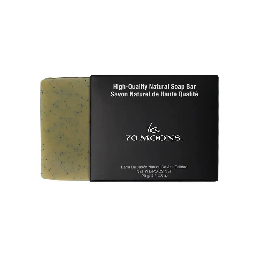 Thumbnail: 70 MOONS Aloe Vera Soothing Soap – plant-based bar soap with aloe, goat’s milk, and shea butter for face, hands, and body