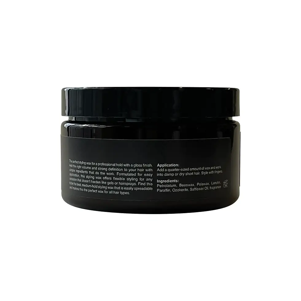Thumbnail: 70 MOONS Styling Wax for all hair types – medium hold and glossy finish, perfect for flexible styling