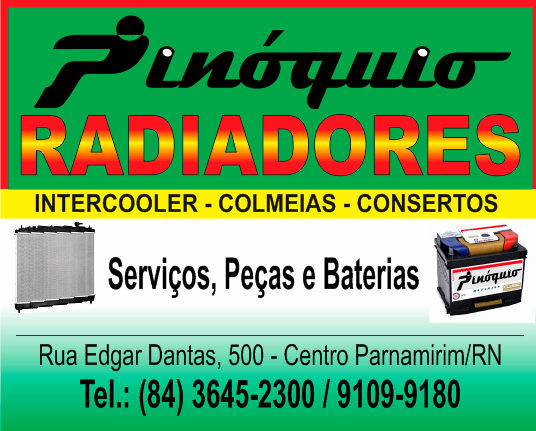 Pinóquio Radiadores