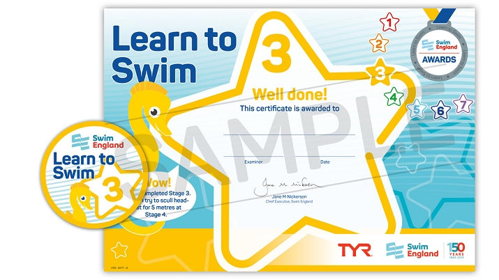 Thumbnail: SWIM ENGLAND LEARN TO SWIM AWARD