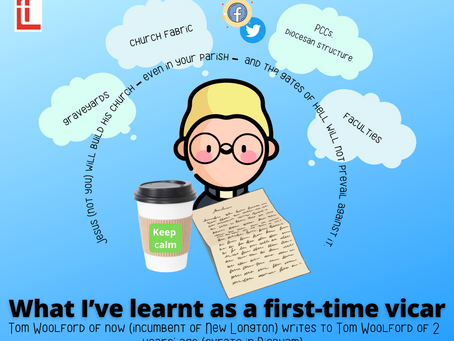 What I’ve learnt as a first-time vicar