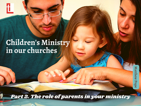 Series: Children's ministry in our churches