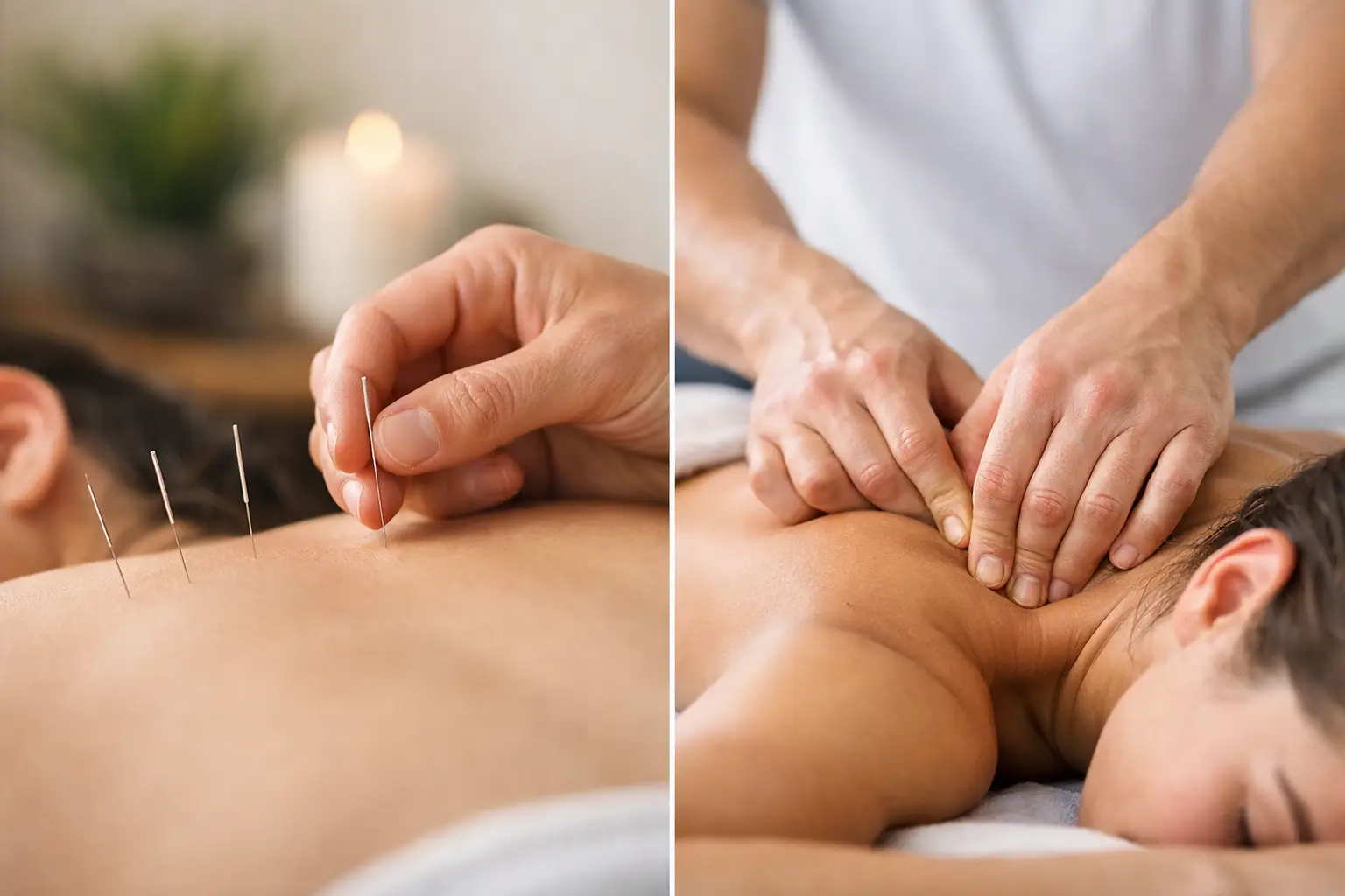 Acupuncture vs Remedial Massage