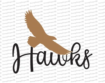 Hawks SVG, Hawks PNG, Hawks Mascot AI, Svg, Hawks Football Png, Hawks Ai, Hawks